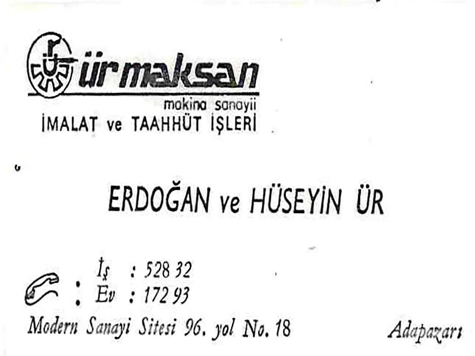 1986 — Ürmaksan Adını Aldı
